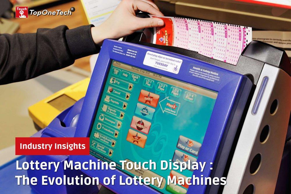 Lottery-Machine-Touch-Display