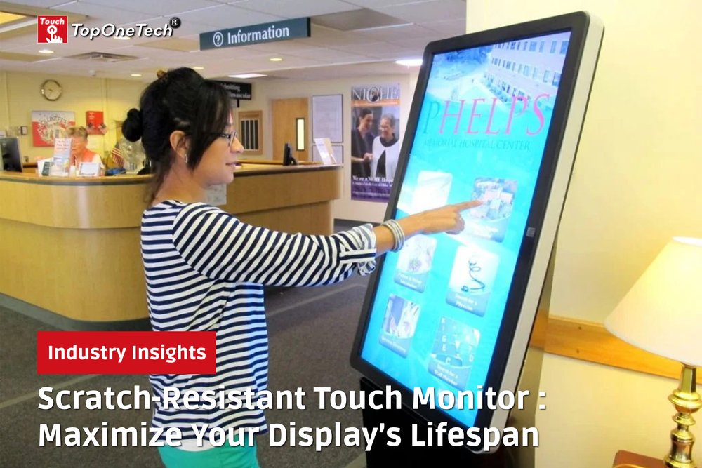 Scratch-Resistant Touch Monitor