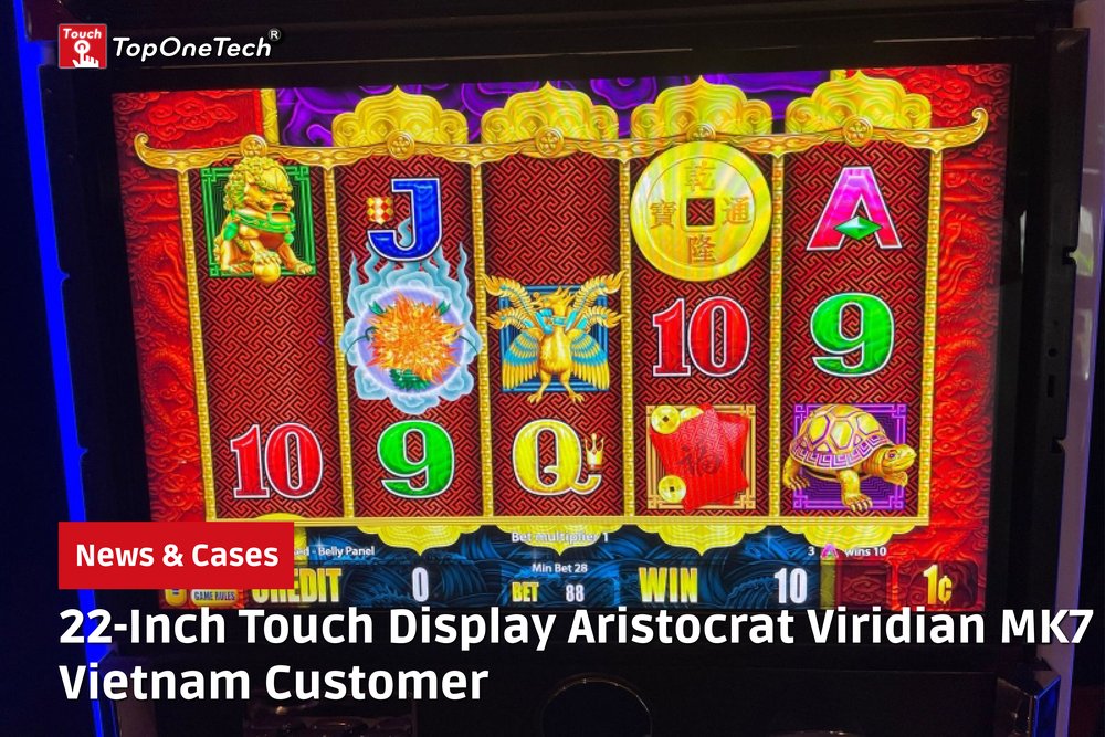 22-Inch Touch Display Aristocrat Viridian MK7