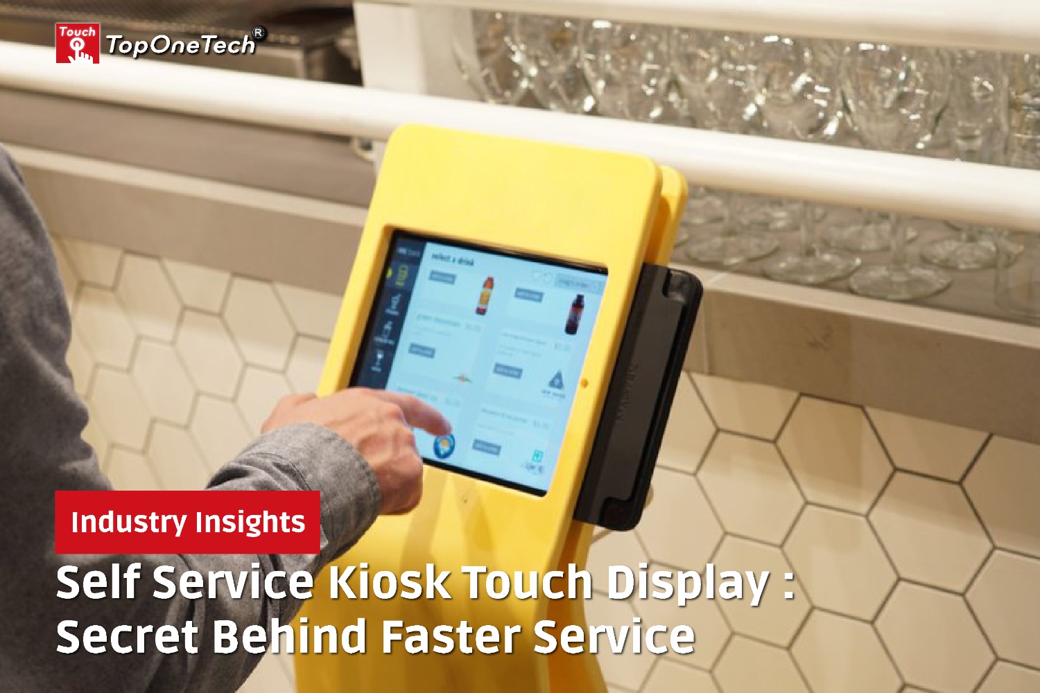 Self Service Kiosk Touch Display