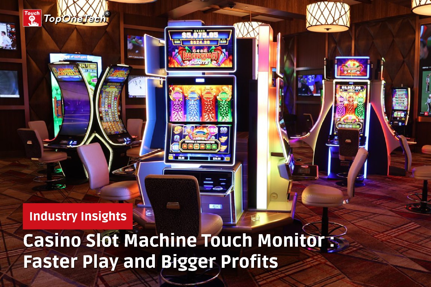 Casino Slot Machine Touch Monitor
