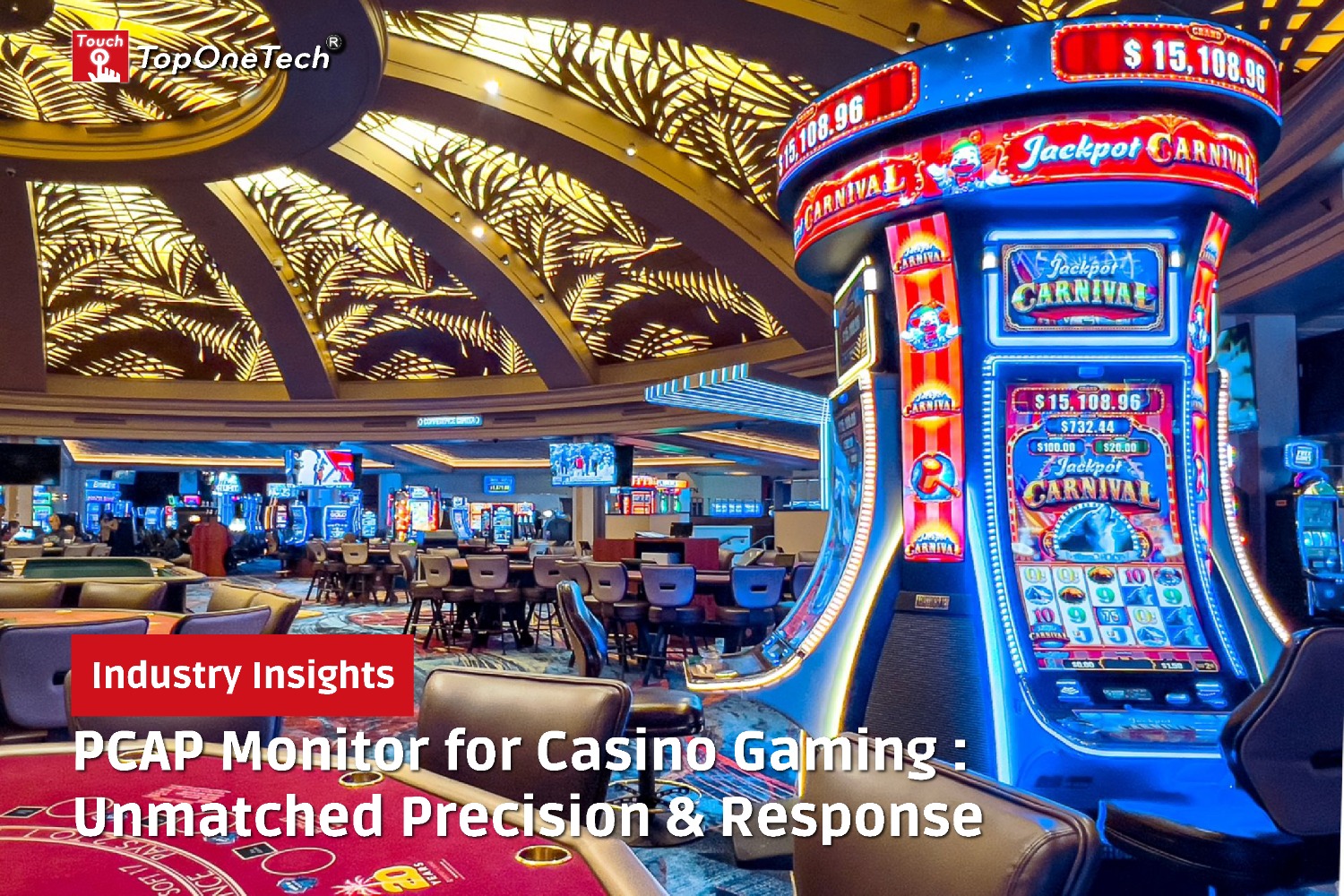PCAP Monitor for Casino Gaming