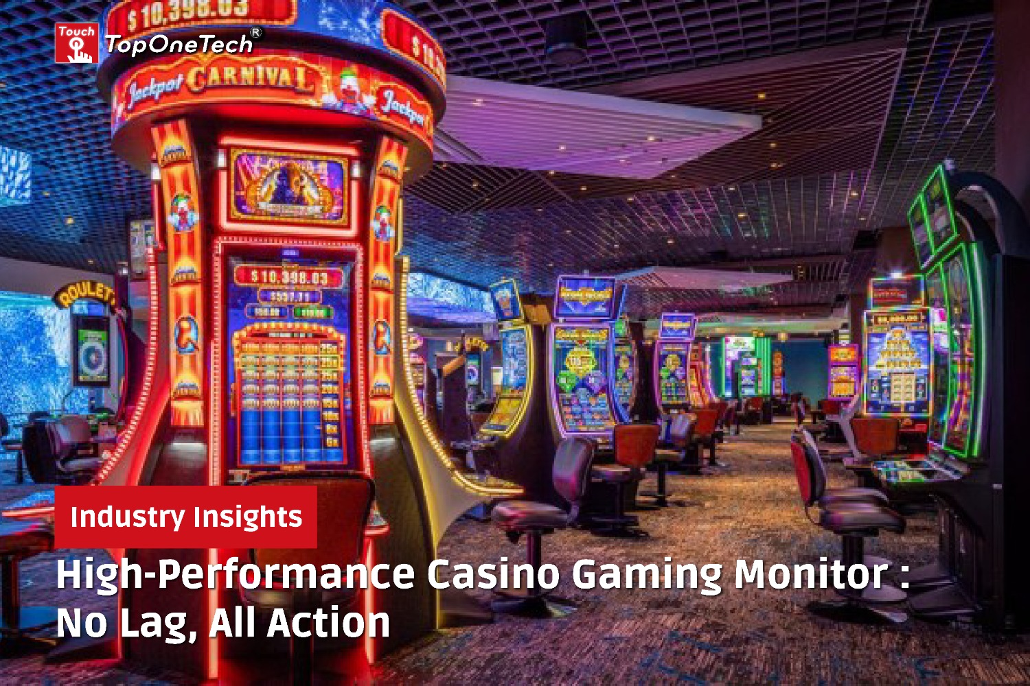 High-Performance Casino Gaming Monitor