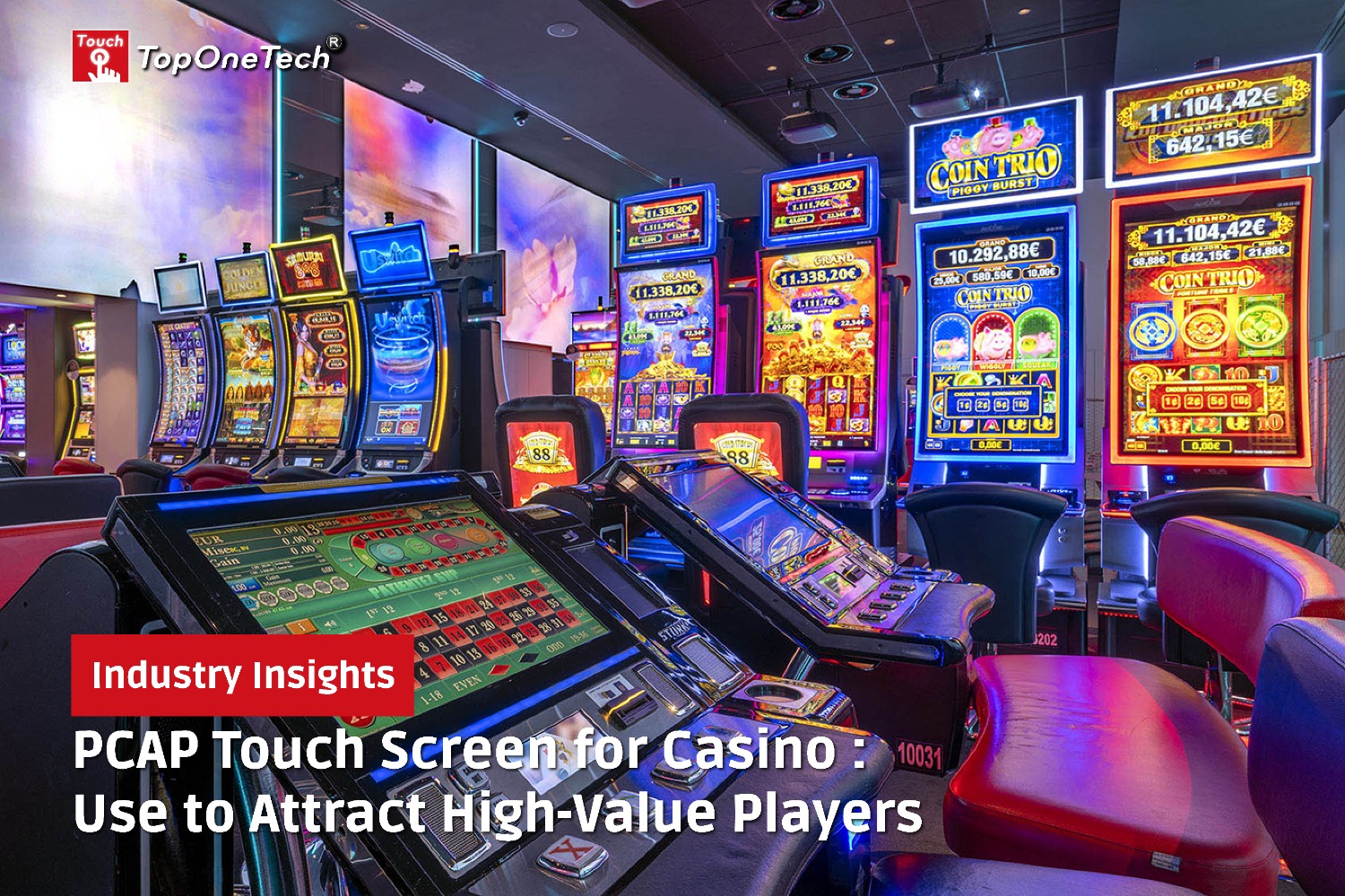 PCAP Touch Screen for Casino