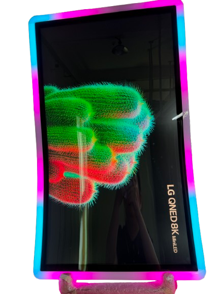 49 Inch J Curved Touch Monitor with LED Lights