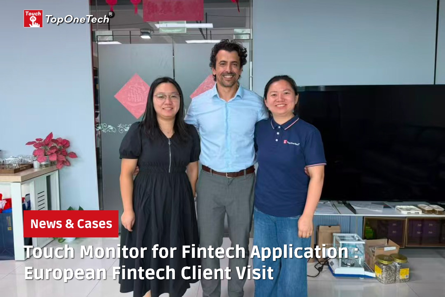 Touch Monitor for Fintech Application